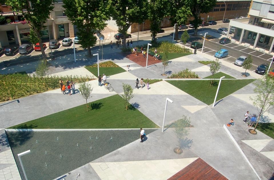 Labics Piazza Fontana, Quinto de Stampi, Rozzano Domus